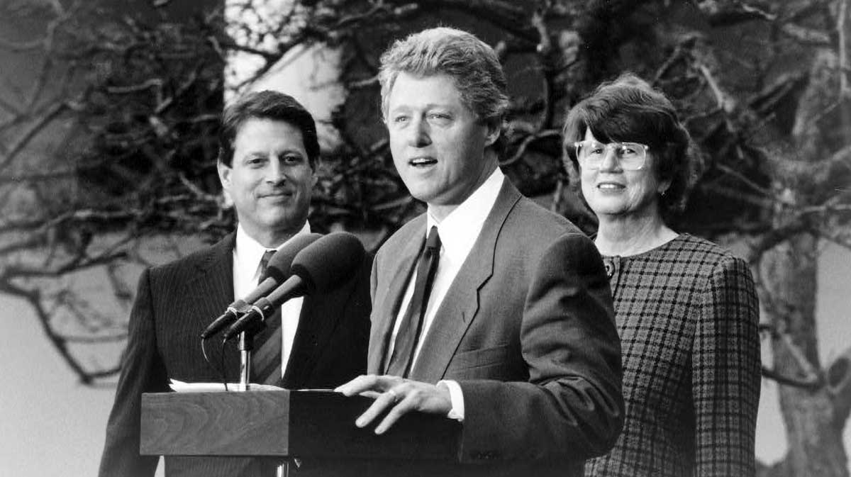 bill clinton speaking