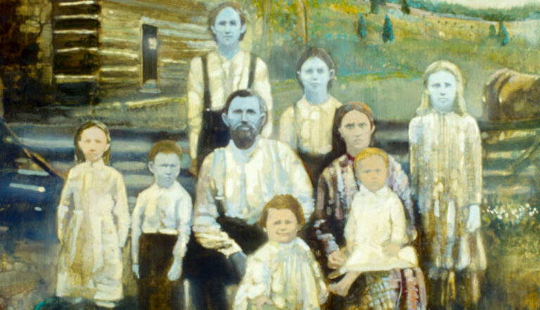 blue people of kentucky portrait