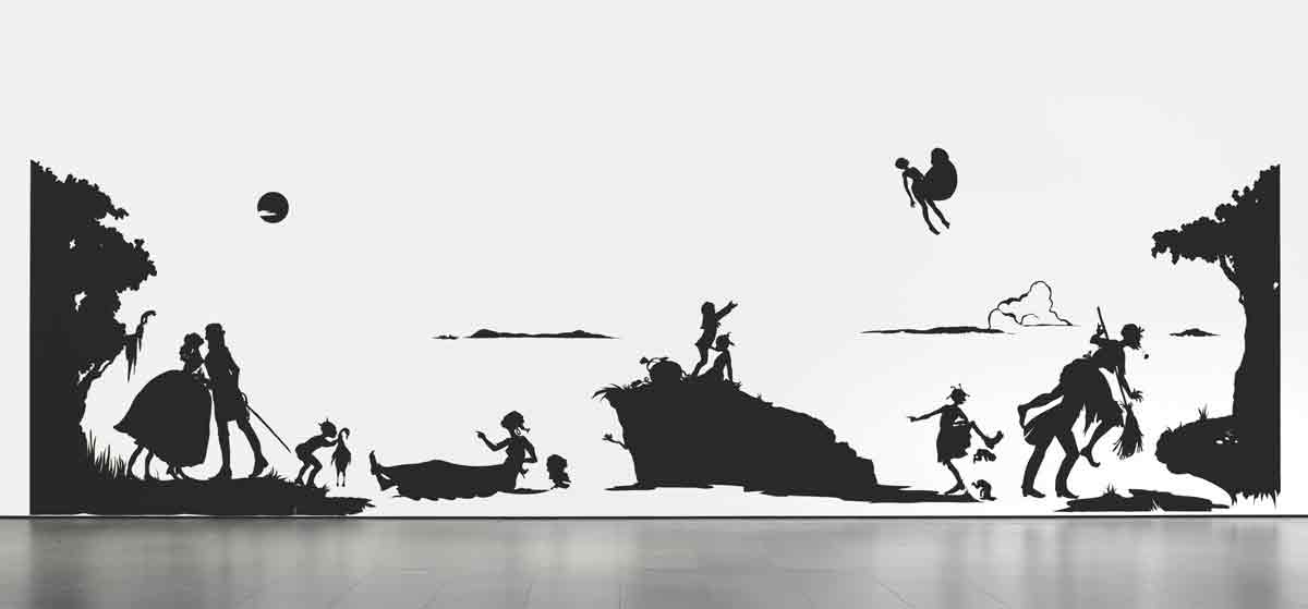 conceptual art walker gone collage