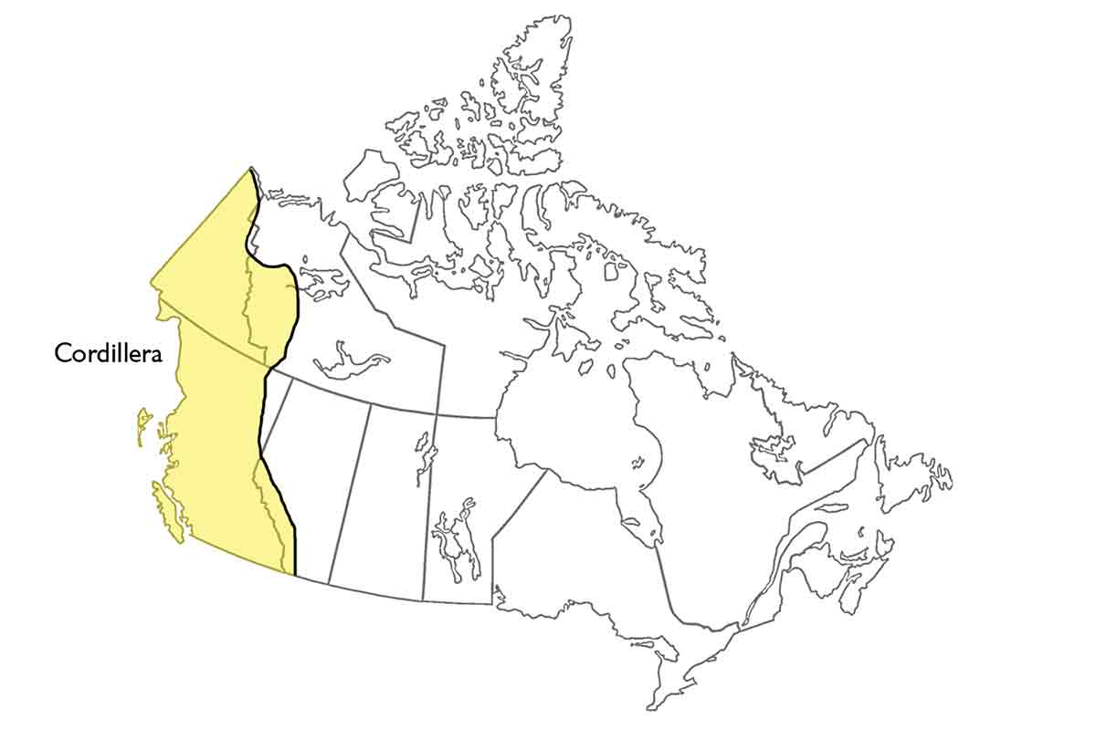 cordillera canada map first nations people