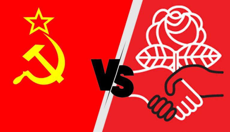 democratic socialism authoritarian socialism difference