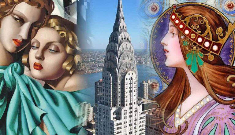 The Difference Between Art Nouveau and Art Deco