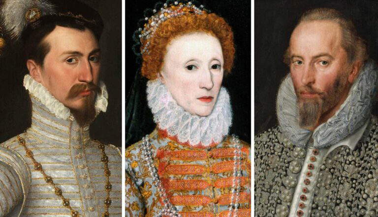 elizabeth i robert dudley walter raleigh
