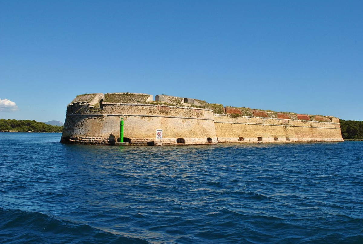 fortress of st nicholas sibenik croatia