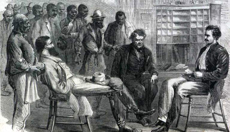 freedmen bureau reconstruction