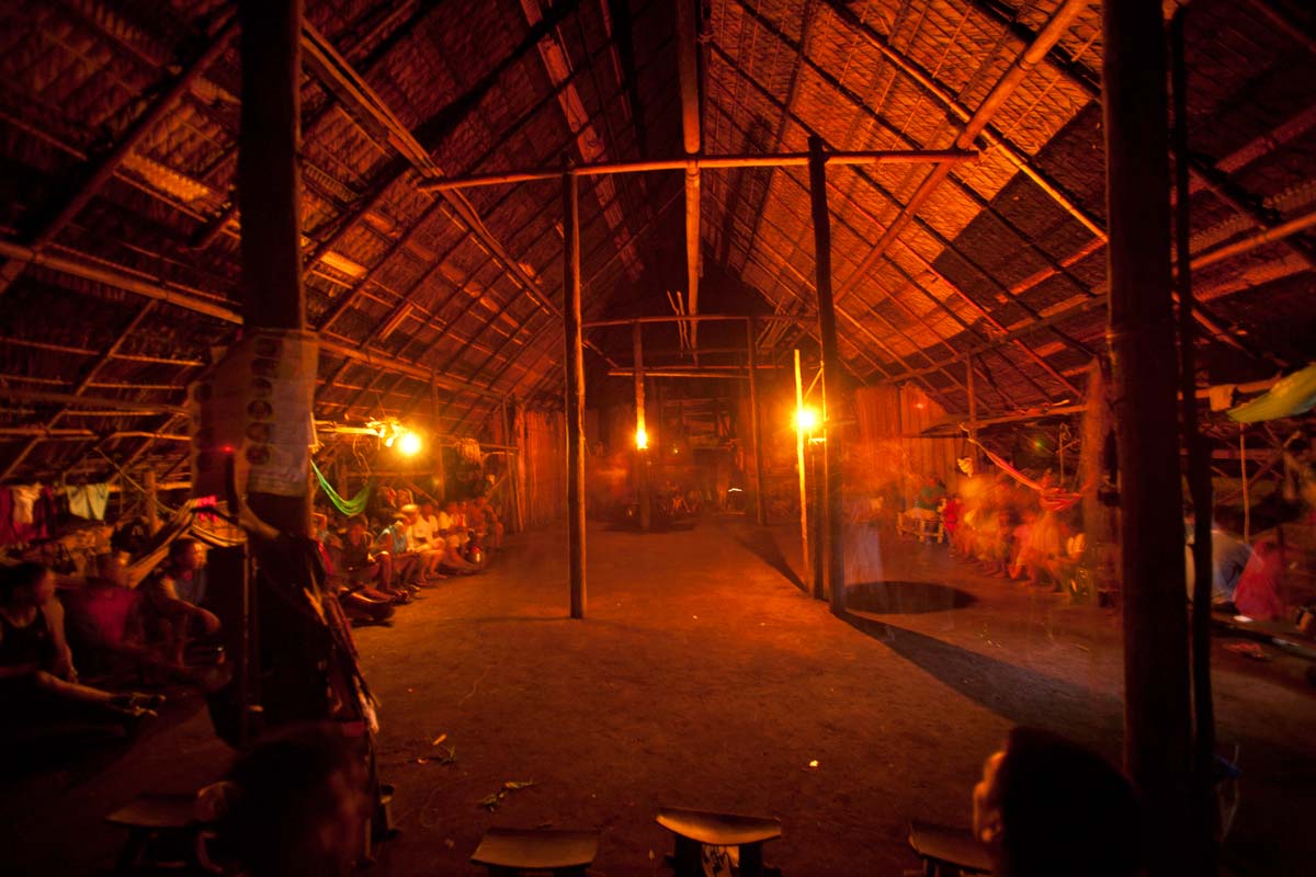 photo inside maloca amazon