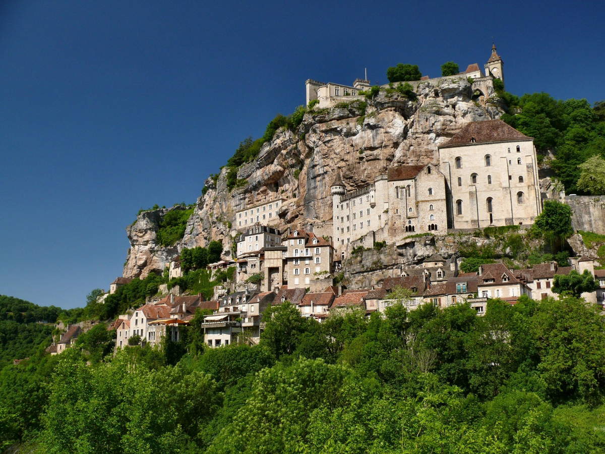 rocamadour lot midi pyrenees region france