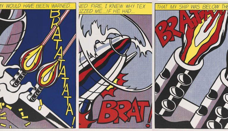 as i opened fire roy lichtenstein