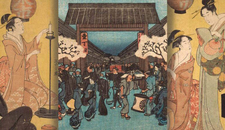 ukiyo e edo japan artwork by chobunsai hiroshige