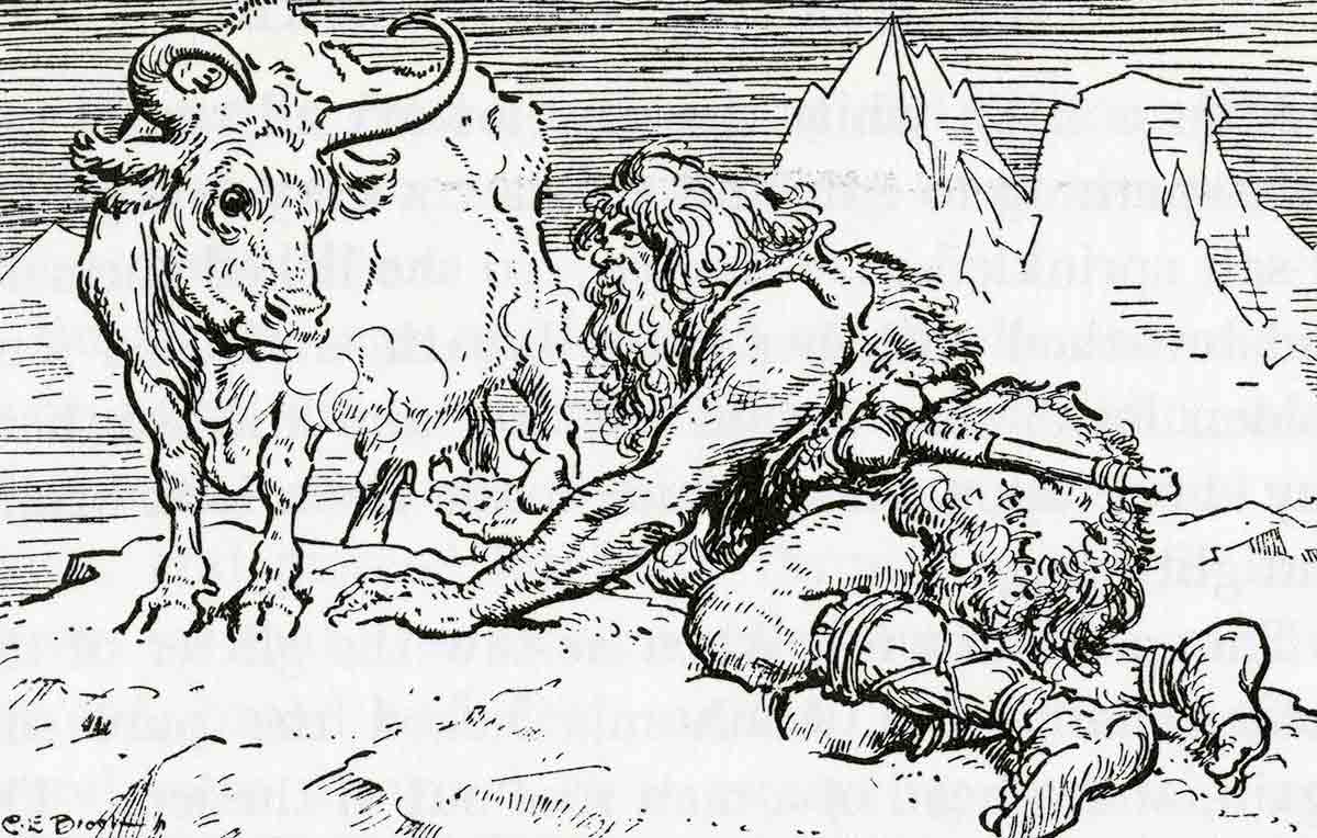 ymir audhumbla brock norse creation myth